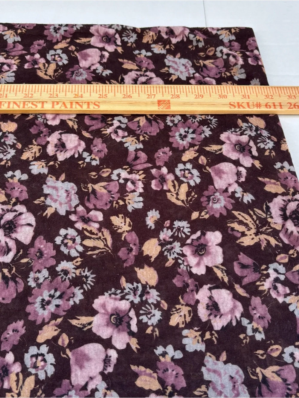 Sonoma Life + Style Floral Burgundy & Flowers infinity scarf Gorgeous!